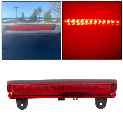 Solid Spare LED Third 3rd Brake Tail Light For Chevy Suburban Tahoe GMC Yukon 2000-2006 Red