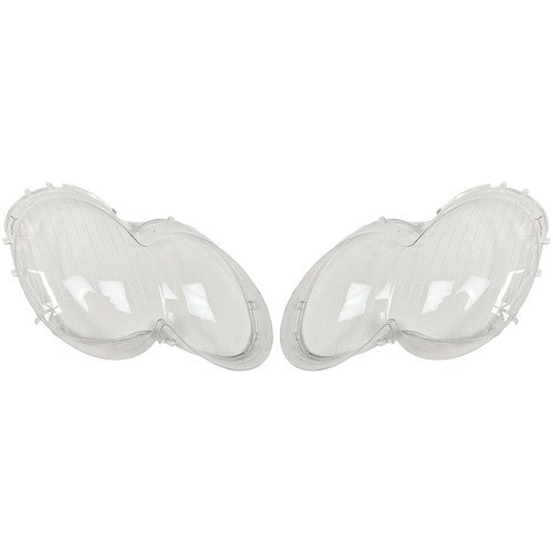 1 Pair Clear Front Headlight Lens Cover For Mercedes-Benz W230 SL500 2003-2008