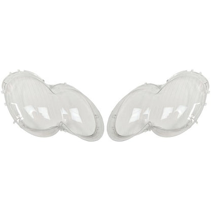 1 Pair Clear Front Headlight Lens Cover For Mercedes-Benz W230 SL500 2003-2008