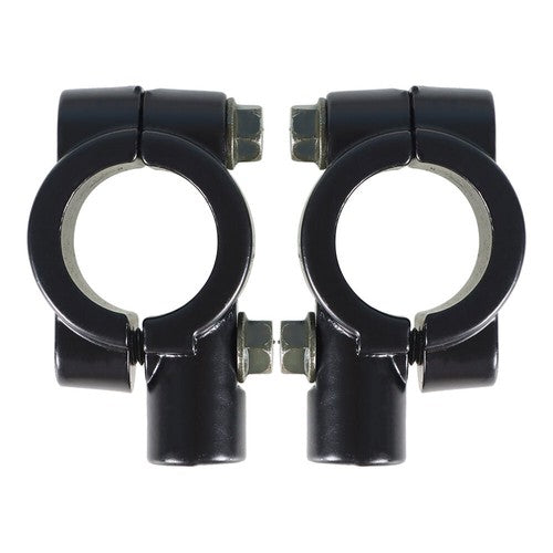 Solid Spare US For Honda Yamaha ATV Rear View Side Mirrors 7/8" Handlebar Mount New
