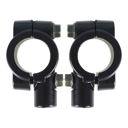 Solid Spare US For Honda Yamaha ATV Rear View Side Mirrors 7/8" Handlebar Mount New