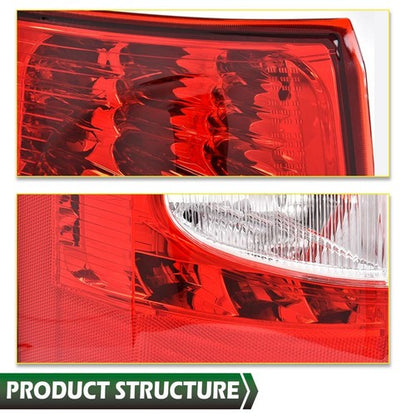 Solid Spare LED Tail Light Brake Lamp Left Side Fit For 2011-2016 Chrysler Town & Country