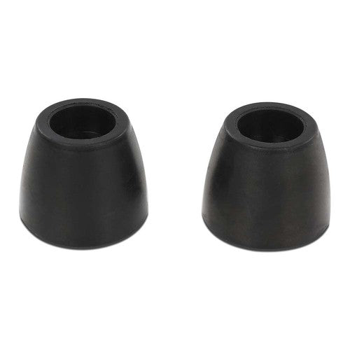 Solid Spare 2pcs Cargo Trailer Truck Replacement Ramp Door Rubber Bumpers Stop Cone 2" Tall