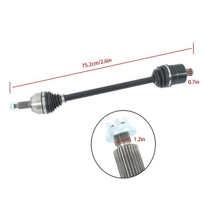 Solid Spare 1333124 1333439 Rear Right/Left CV Axles Drive Shaft For Polaris XP 1000 2014-18