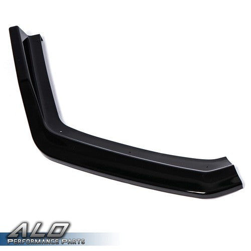 Solid Spare Fit For 15-2020 Subaru WRX STI Sedan CS-Style Front Bumper Lip Spoiler Kit Black