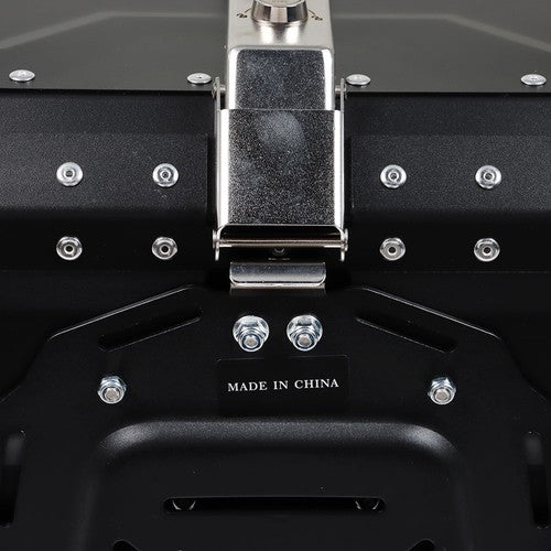 Solid Spare Aluminum Trunk 65L Motorcycle Top Case Waterproof Luggage Storage Tour Tail Box