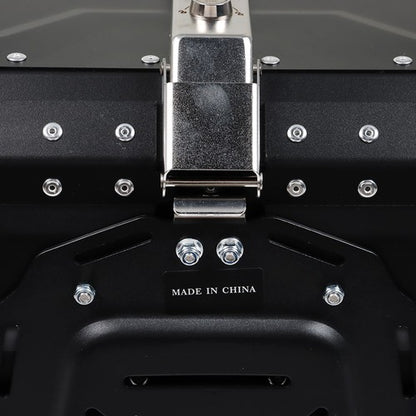 Solid Spare Aluminum Trunk 65L Motorcycle Top Case Waterproof Luggage Storage Tour Tail Box