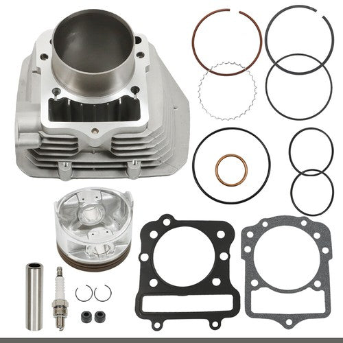 Solid Spare For Kawasaki Bayou 300 KLF300B 2x4 Cast Engine Cylinder Piston Kit 1989-2005