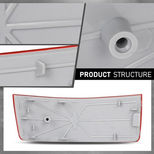 Solid Spare Rear Bumper Reflector Light Fit For 2010 2011 2012 Mercedes Benz GLK350 Right