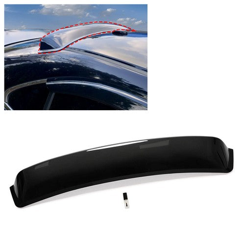 Solid Spare For 96-00 Honda Civic Coupe 04-08 Acura Tsx Gloss Black Rear Window Roof Spoiler