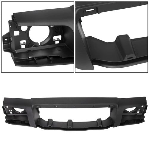Solid Spare For 2006 2007 2008 2009 10 11 Mercury Grand Marquis Headlamp Header Panel Black
