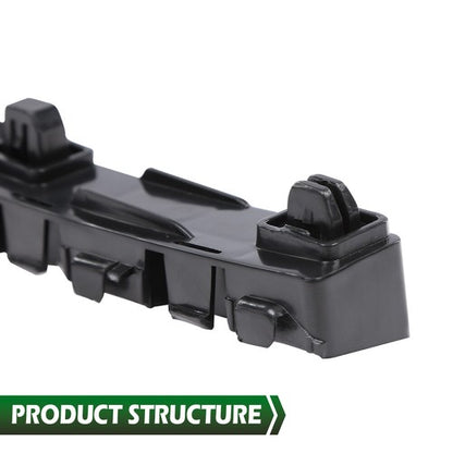 Solid Spare Fits 2008-2012 Honda Accord Sedan Front Bumper Bracket Beam Mount Support 2pcs