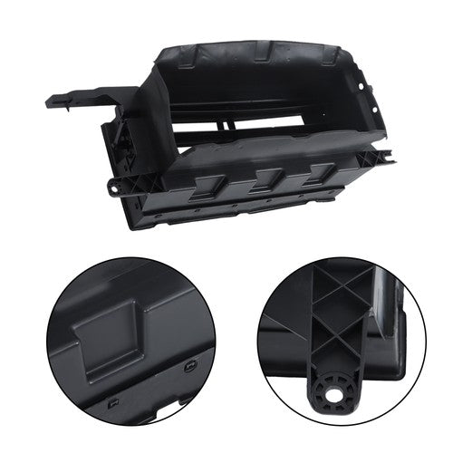 Solid Spare Black Grille Shutter Radiator Assembly W/O Motor Fit For 2015 16 2017 Ford F-150