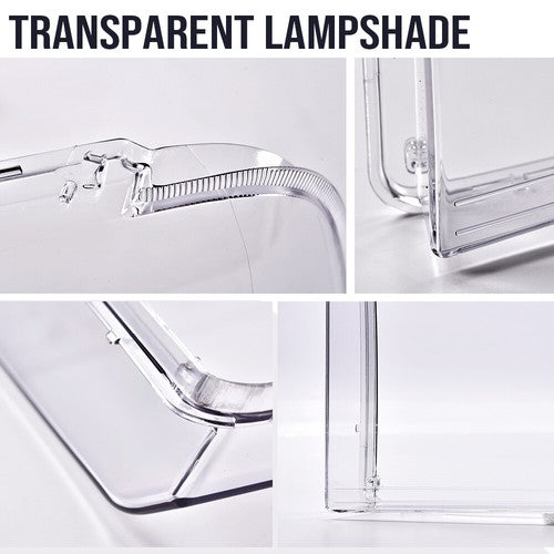 Solid Spare Fit For 2005-2007 Ford F250 F350 Super Duty Clear Headlight Replacement Lens