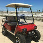 Solid Spare Golf Cart Front Folding Clear Windshield Windscreen For Club Car DS 2000.5-Up