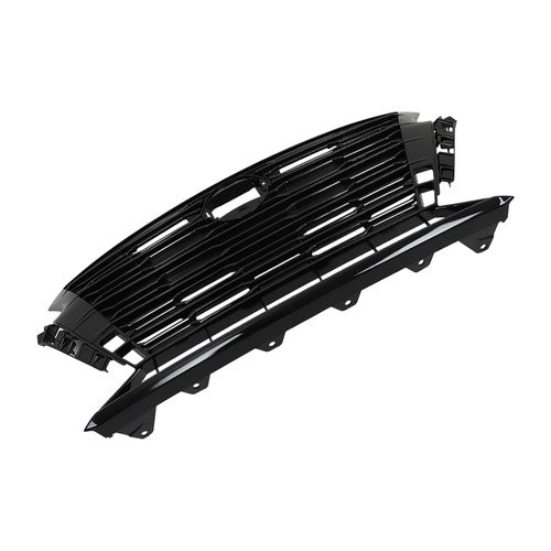 Solid Spare Suitable For Nissan Altima SL/SV 2023-2024 New Front Bumper Grille Gloss Black