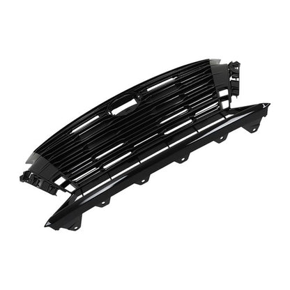 Solid Spare Suitable For Nissan Altima SL/SV 2023-2024 New Front Bumper Grille Gloss Black