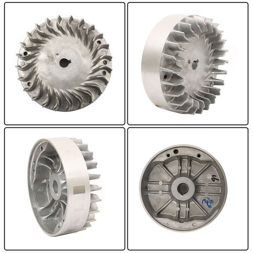 Solid Spare NonHemi Cast Aluminum 10kRPM Flywheel For Predator 196cc 212cc 224cc 69736 69730