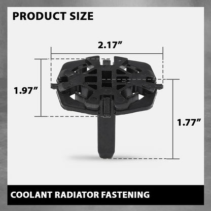Solid Spare Fit For BMW Coolant Radiator Fastening Element Clip 17118482944 17118619382