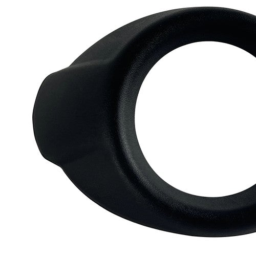Pair Matte Black Front Bumper Fog Light Cover Bezels For 2012-2014 Ford Focus