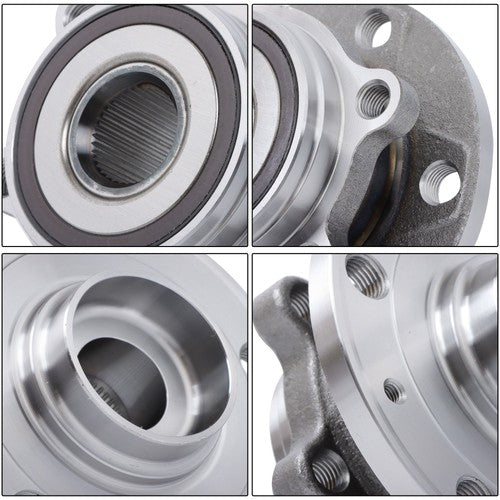 Solid Spare 4pcs For Volkswagen Passat Jetta Tiguan Audi TT Front Rear Wheel Bearing Hub FWD
