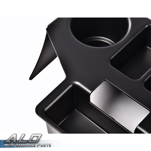 Solid Spare Fit For 1994-1997 Dodge Ram 1500/2500/3500 Front Center Console Cup Holder Black