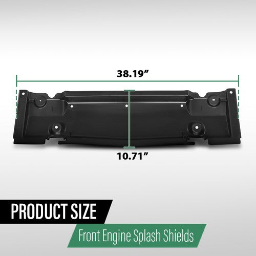 Solid Spare Fit For 20-23 Mercedes Benz GLE/GLS Class Front Engine Splash Shield Under Cover