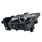 Solid Spare Headlight LED Halogen For Mazda CX-9 CX9 2016-2023 Left Side Replacement w/o AFS