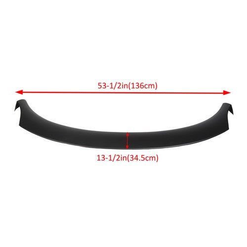 Solid Spare For 1995-2005 Chevy Cavalier Dash Dashboard Cap Cover Overlay Black Molded