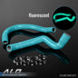 Solid Spare 2pcs Silicone Radiator Hose+Clamps Kit Fit For 1991-2001 Jeep Cherokee XJ 4.0 l6