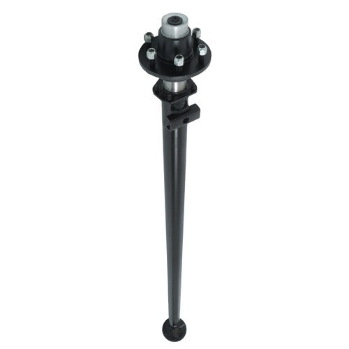 Solid Spare Fit For 6000lbs Trailer Axle Boat RV Utility Axle 6lug-5.5" 95" Hub Face 80" SC