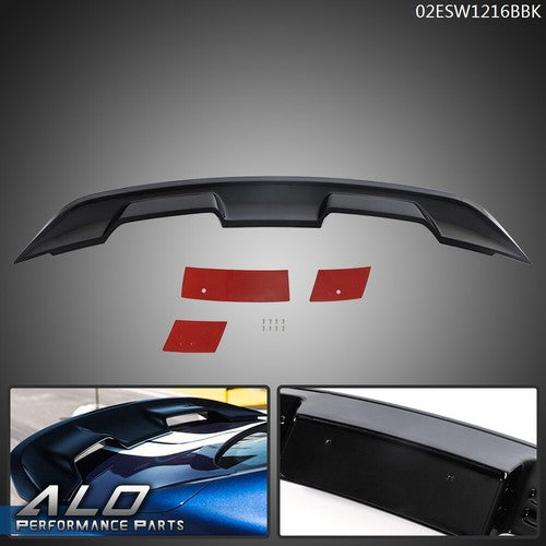 Solid Spare Rear Trunk Spoiler Tail Wing Fit For 15-21 Ford Mustang Coupe GT500 Style