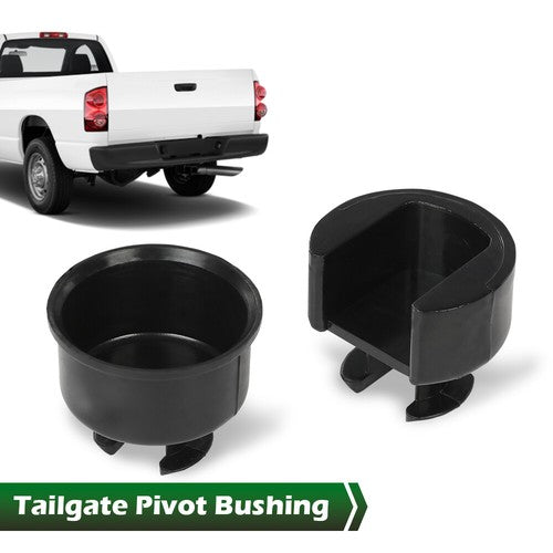 Solid Spare Fit For 02-08 Dodge Ram 1500/03-09 Ram 2500 3500 Tailgate Pivot Bushing Set