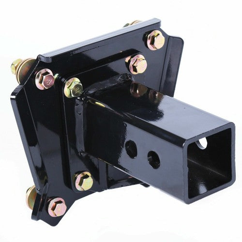 Solid Spare Trailer Receiver Hitch 2" Bolt On For 2014-2022 Polaris RZR XP / XP 4 1000