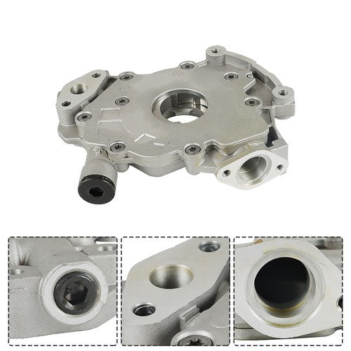 Solid Spare For 04-06 08 Ford Lincoln 5.4L Timing Chain & Pump+Cover Gasket+Phasers+Solenoid