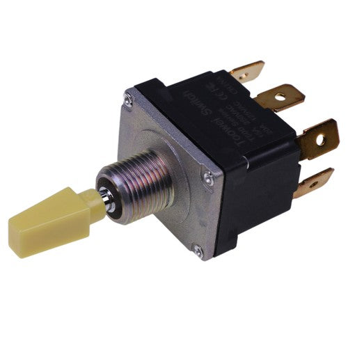 Solid Spare Toggle Switch CTH 8956K895 6 Terminals 3 Positions ON-OFF-ON for Freightliner