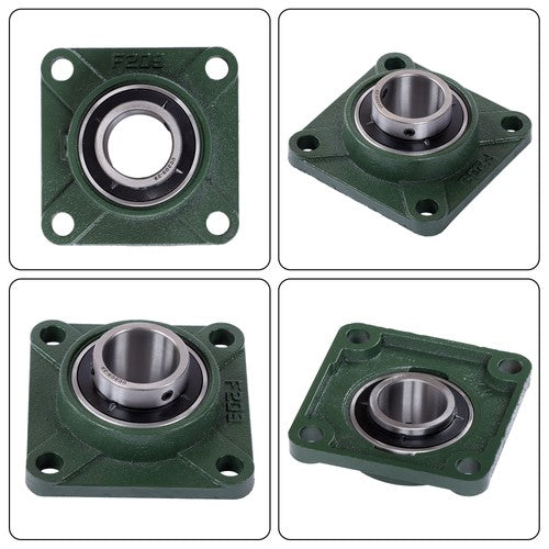 Solid Spare 10× UCF209-28 1-3/4" Bore Pillow Block Flange Bearing 4 Bolt Solid Base