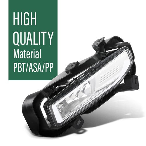 Solid Spare Fog Lights Driving Lamps w/ Wiring Fit For 17-19 Nissan Kicks Left+Right side