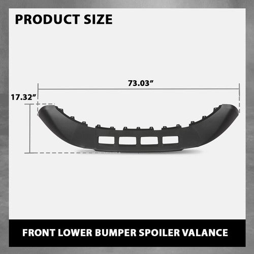 Solid Spare Fit For 2009 2010 2011 2012 Audi Q5 Front Bumper Lower Spoiler Valance AU1094102