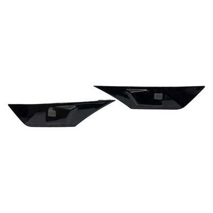For 2016-2021 Honda Civic Smoked Side Marker Lamp Turn Signal Light W/LED Bulbs