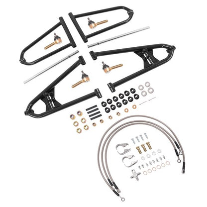 Solid Spare Powder Coated Front A Arms +2+1 For Raptor 700 700R 2006-2017 Brake Lines Clamps