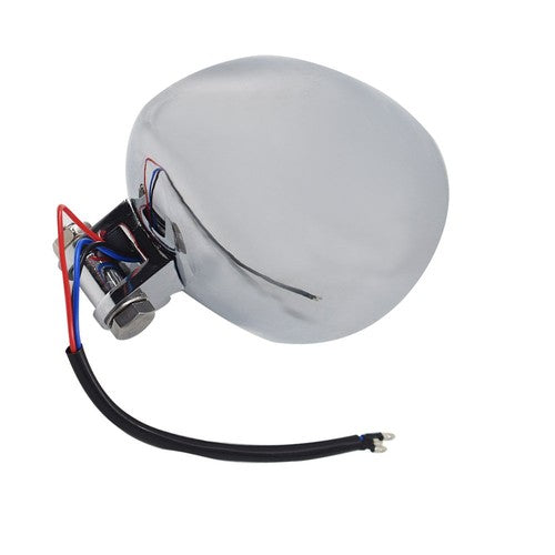 Solid Spare 12V Motorcycle Chrome Visor Headlight Lamp For Bobber Chopper Dyna