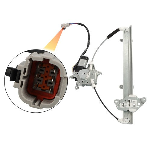 Solid Spare For Infiniti I30 I35 2000-2004 741-723 FL Driver Side Window Regulator w/ Motor