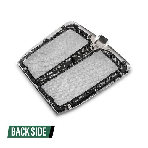 Solid Spare Chrome Grille Assembly with Bug Screen Fit For 2022-2024 Kenworth T680 Next Gen