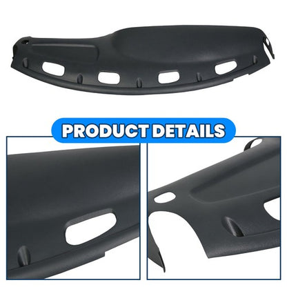 Solid Spare For 1998-02 Dodge Ram 1500/2500/3500 Pickup Dash Bezel&Dashboard Cover Overlay