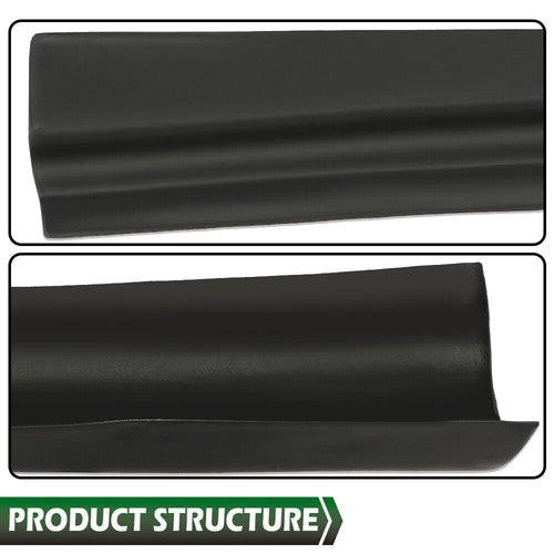 Solid Spare Fit For 80-92 Cadillac Deville Fleetwood Brougham Rear Trunk License Fillers