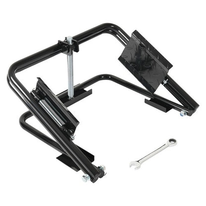 Solid Spare Black Tire Leveler For Light RV Trailers Tire Booster Tire Locking Chock #28050
