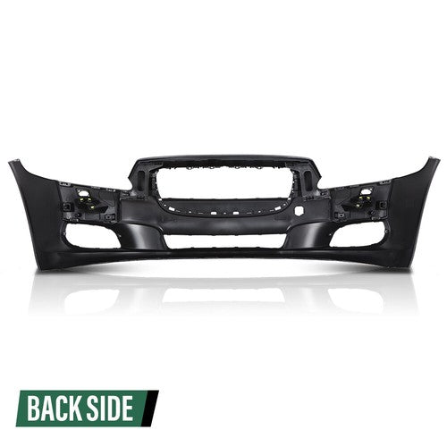 Solid Spare Front Bumper Cover Fit For 11-15 Jaguar XJR XJ w/o Paking Aid Sensor Hole