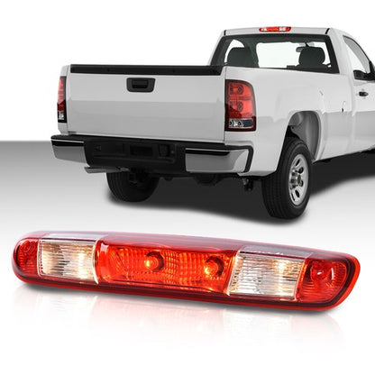 Solid Spare Fit For 07-14 Silverado Sierra High Mount 3rd Brake Light Cargo Combination Lamp