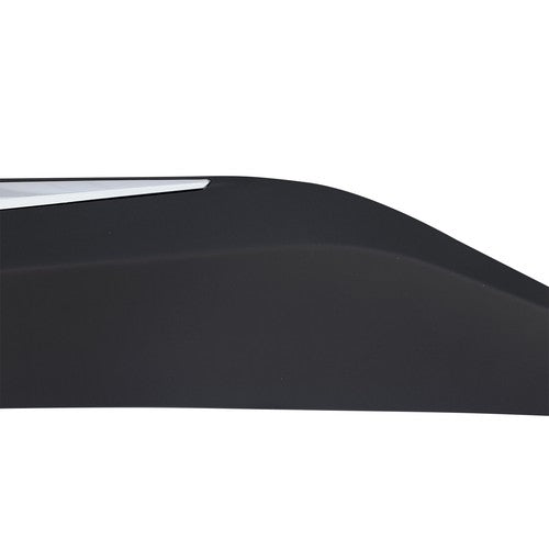 Black & Chrome Rear Left Lower Door Molding Trim For 2015-2022 Nissan Murano